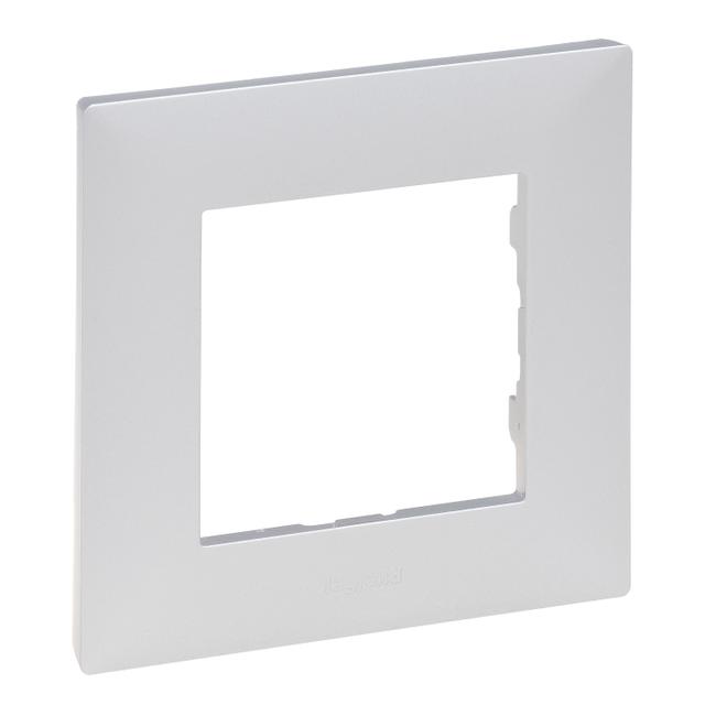 Niloe Step Ramka Pojedyncza 1X- Kolor Aluminium 863391 LEGRAND