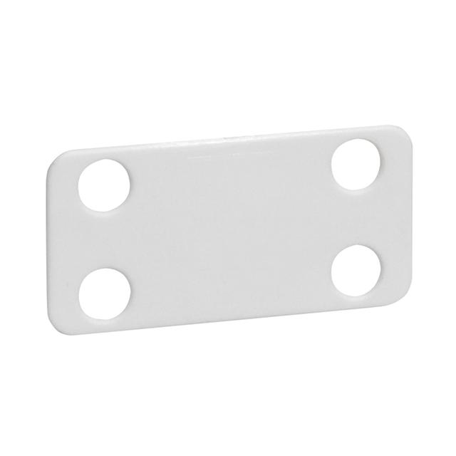 PŁYTKA OPISOWA DO OPASEK O SZEROKOŚCI MAKS. 4,6MM - 40X22MM - BEZBARWNA, Legrand