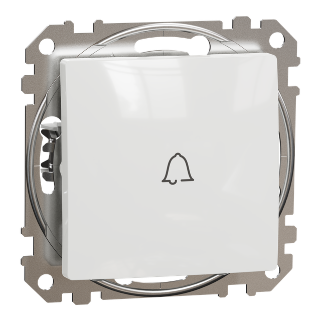 Sedna Design & Elements, przycisk dzwonek, biały