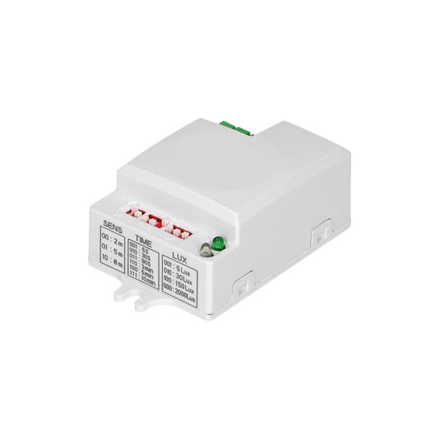 Mikrofalowy czujnik ruchu mini 360/180st. z regulacją zworkową IP20 1200W OR-CR-229 ORNO