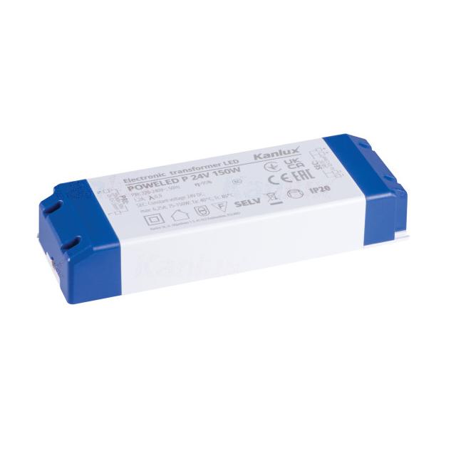 POWELED P 24V 150W Zasilacz LED POWELED P 24V 150W 24 DC max 6250 mA stałonapięciowy IP20 KANLUX