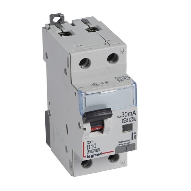WYŁĄCZNIK RÓŻNICOWONADPRĄDOWY P 312 2P B 10A 30MA TYP A 10KA SERII DX3, Legrand