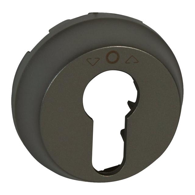 CELIANE - Plakietka do przycisku sterowania rolet na klucz grafitowa, Legrand