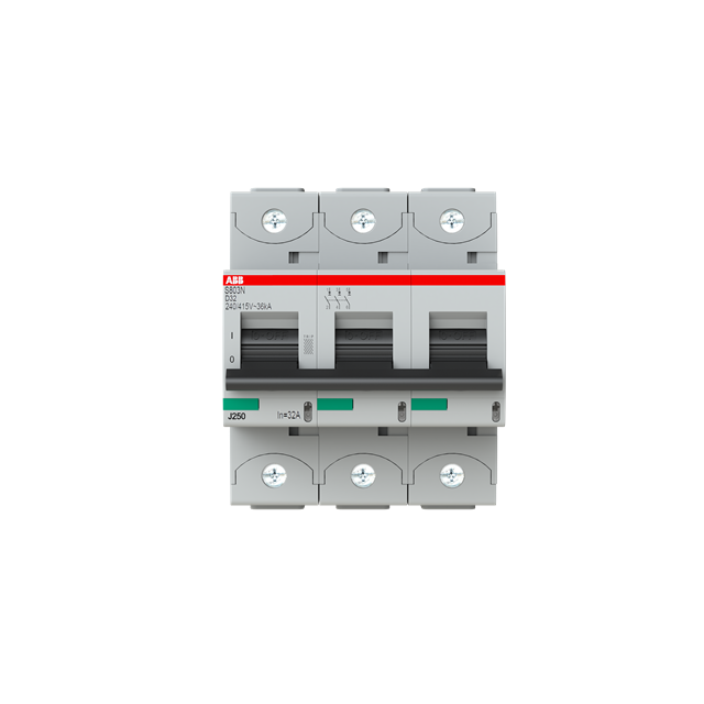 S803N-D32 Wyłącznik nadprądowy 36kA 3P D32A 2CCS893001R0321 ABB