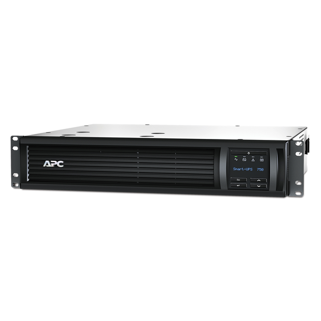 APC Smart UPS SMT, 750VA/500W, montaż w szafie rack, 2U, 230V, AVR