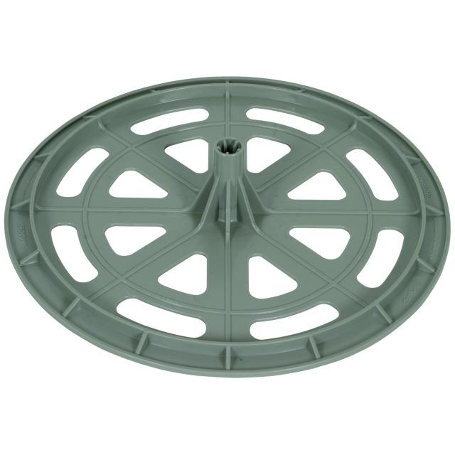 Podkładka PVC do podstawy betonowej DEHNiso-DLH, fi 300 mm z gniazdem do pręta fi 10 mm