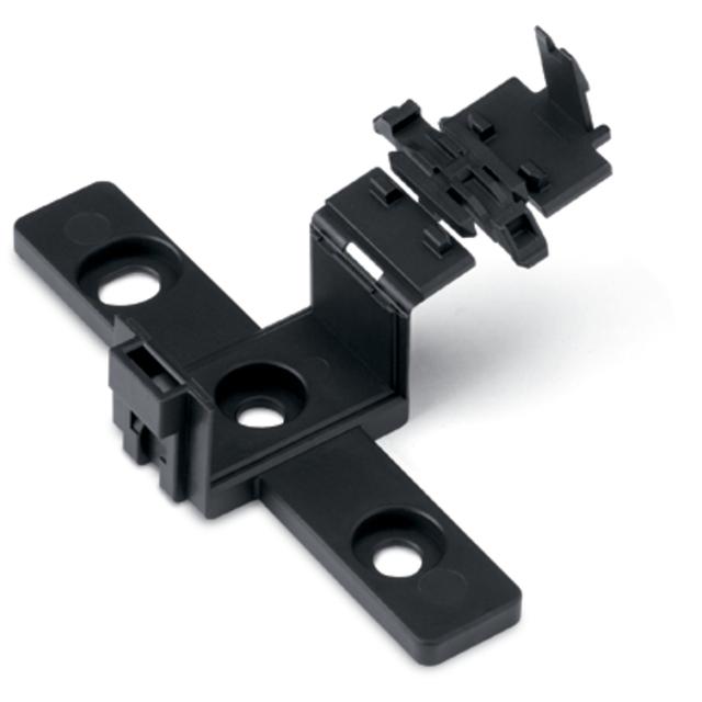 adapter montażowy 2- do 5-biegunowy czarny /100szt./ WAGO