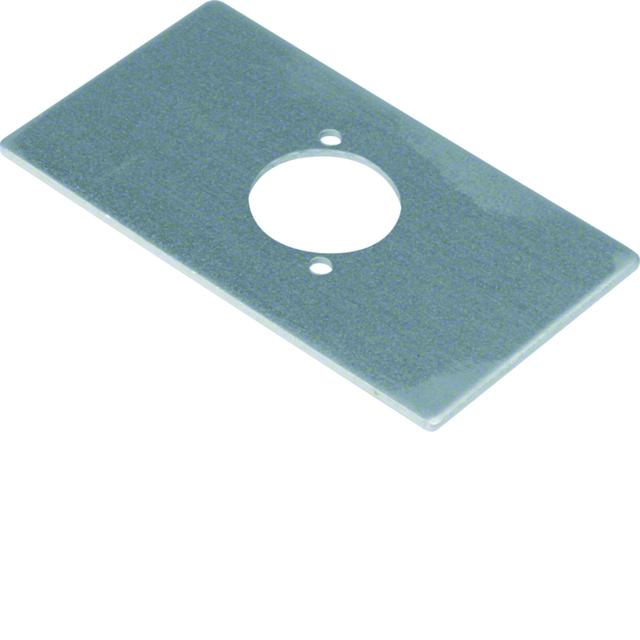 tehalit.GB-EG Płytka montażowa GTVD2/300 AUDIO xLR D=24 aluminium GTVDM311 HAGER