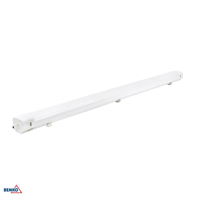 OPRAWA LAMPA HERMETYCZNA WARSZTATOWA 150cm 70W 10150lm 4000K b. neutralna IP65 BIAŁA C16-HLR-150-700-4K BEMKO