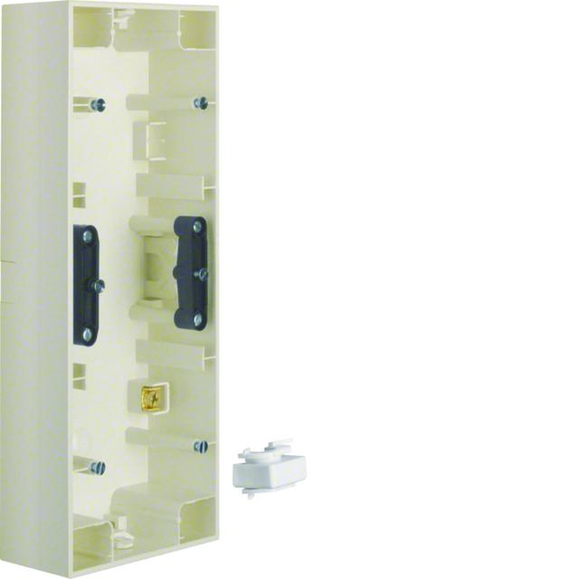 BERKER B.Kwadrat Puszka natynkowa potrójna krem 5310439902 HAGER