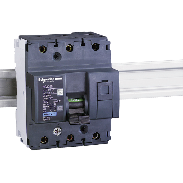Wyłącznik nadprądowy Acti9 NG125N 3P C10A 18632 SCHNEIDER
