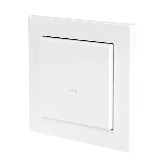 Radiowy przycisk ścienny 2-klawiszowy, bateryjny