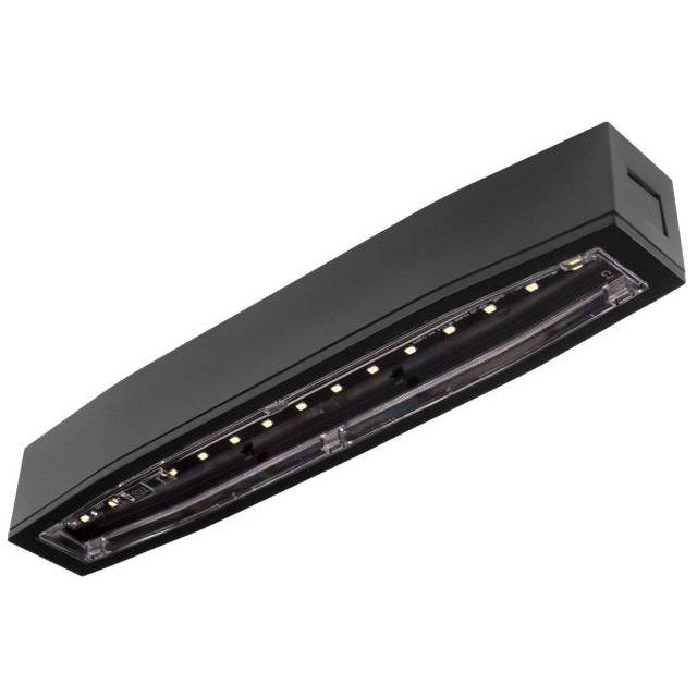 Oprawa sieciowo- awaryjna natynkowa SUPREMA LED SO 350 CB IP54 NT [BLK] / współpraca z centralną bat