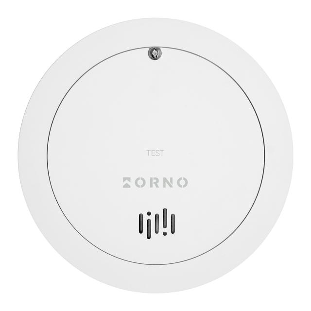 Bateryjny czujnik dymu, wbudowana bateria, żywotność sensora i baterii 10 lat