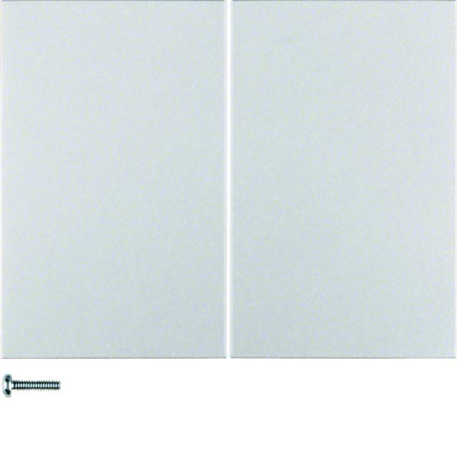 BERKER K.5 KNX RF quicklink Przycisk podwójny aluminium lakierowana 85146177 HAGER