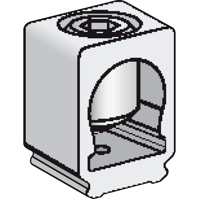 Oznaczniki 3 końcówki kablowe - 15 to 150 A - set of 3 AL150HDS Schneider
