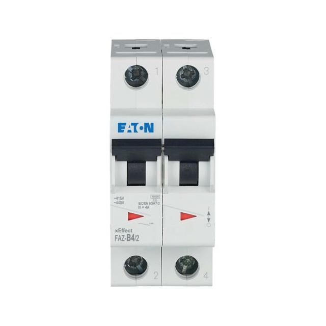 FAZ-B4/2 Wyłącznik nadprądowy 15kA B4A 2P 278726 EATON