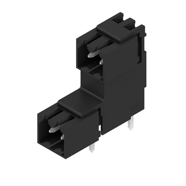 SLD 3.50V/04/90G 4.5SN BK BX Wtyki PCB (złącza płyty), 3.50 mm, Liczba biegunów: 4, kąt odejścia: 90° /50szt./ 1642860000 WEIDMÜLLER