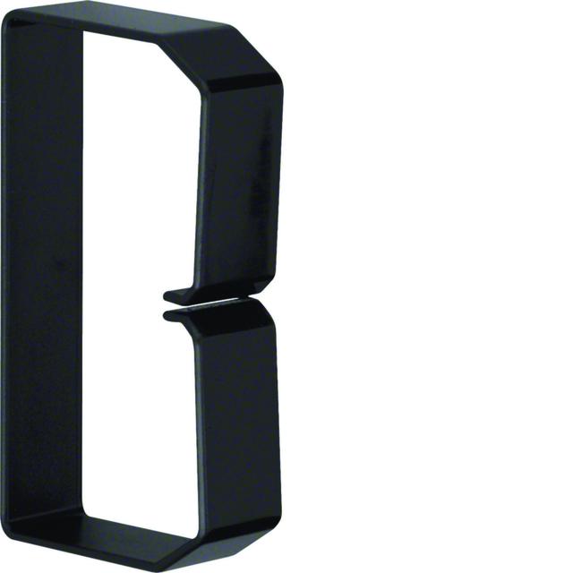 tehalit.BA6 Klamra do przewodów 60x100 czarny B601003 HAGER