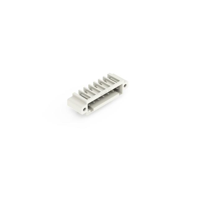 Wtyk THT 1.0x1.0mm solder pin konstrukcja kątowa jasnoszary /100szt./ 734-167/108-000 WAGO