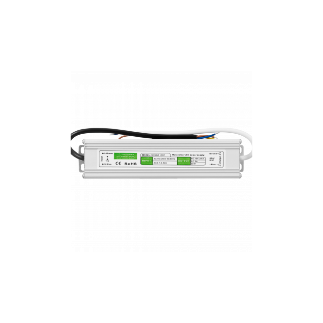 Zasilacz LED 12V DC 60W IP67 TYP: ZAH-60-12
