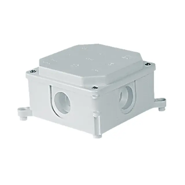 PK-2P Puszka natynkowa dławicowana IP 44 ( 103x103x60 mm) biały  SIMET