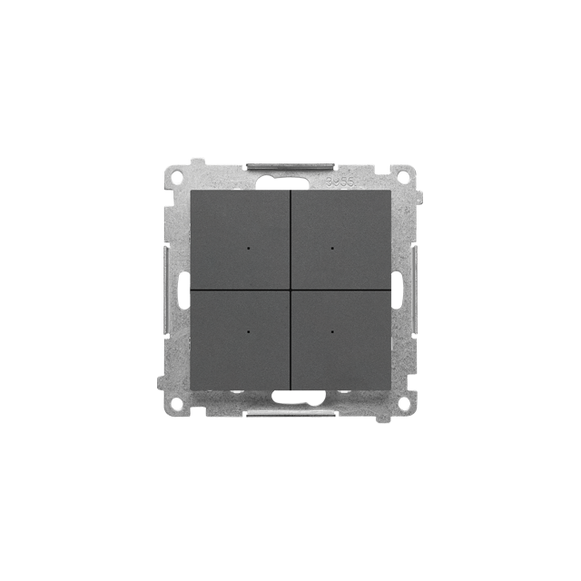 Simon 55 CONTROL B – Nadajnik bateryjny Wi-Fi Grafitowy mat