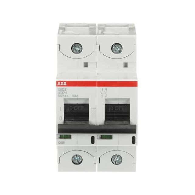 S802S-UCK16 Wyłącznik nadprądowy 50kA AC/DC 2P UCK16A 2CCS862001R1467 ABB