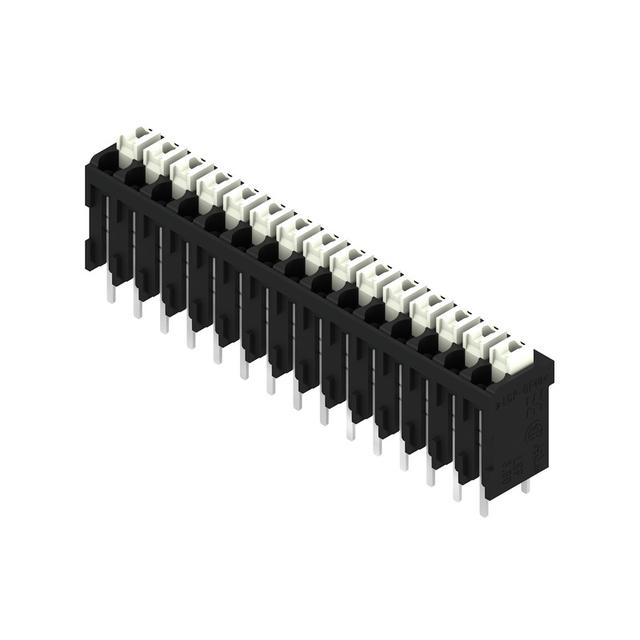 LSF-SMT 3.50/15/180 3.5SN BK TU Zacisk płytki drukowanej, 3.50 mm, Liczba biegunów: 15, Kierunek odejścia przewodu: 180°, PUSH IN /10szt./ 1870370000 WEIDMÜLLER