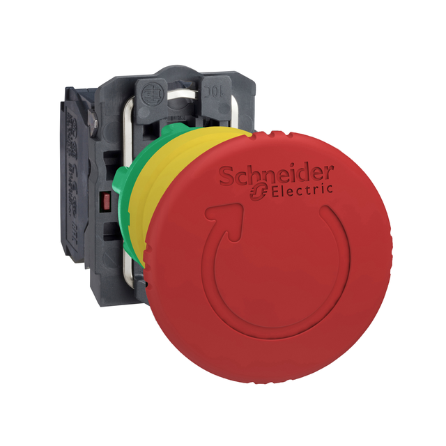 Harmony XB5 Przycisk stop awaryjny fi40 czerwony plastikowy  XB5AS8444 Schneider