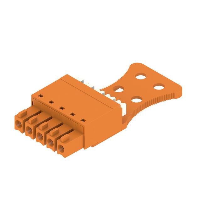 BCF 3.81/05/180ZE SN OR BX Wtyk PCB (złącze wiązki), listwa z gniazdami, 3.81 mm, Liczba biegunów: 5, PUSH IN, złącze sprężynowe /50szt./ 1235790000 WEIDMÜLLER