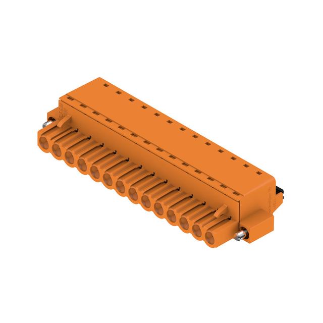 BLF 5.08HC/14/180F SN OR BX Wtyk PCB (złącze wiązki), 5.08 mm, Liczba biegunów: 14, PUSH IN, Złącze sprężynowe /18szt./ 1013220000 WEIDMÜLLER