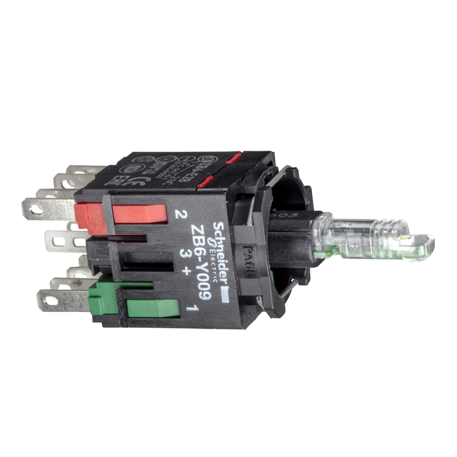 Harmony XB6 Korpus do przycisku podświetlanego 1R LED 12/24V ZB6ZB65B Schneider