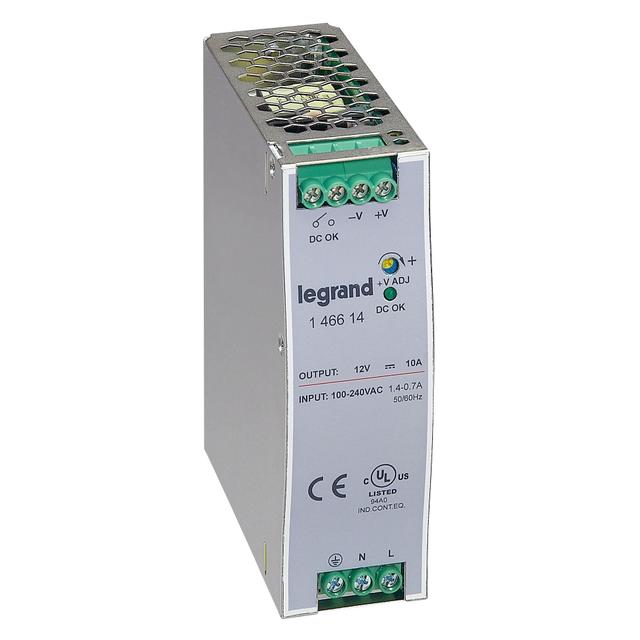 ZASILACZ 1F STABILIZOWANY 240V/12V 10A, Legrand