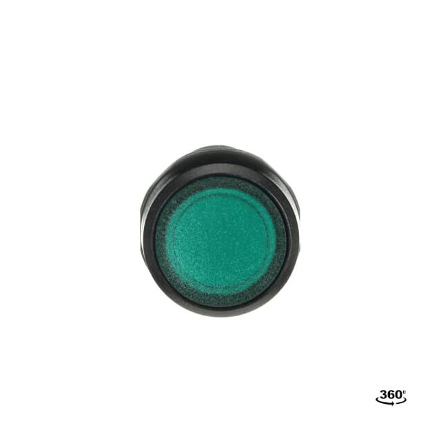 Przycisk bistabilny wklęsły 1NO zielony CP2-11G-10