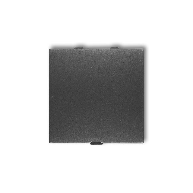 Zaślepka do ramki serii DECO, ICON, MINI. FLEXI grafitowy 11DZA KARLIK