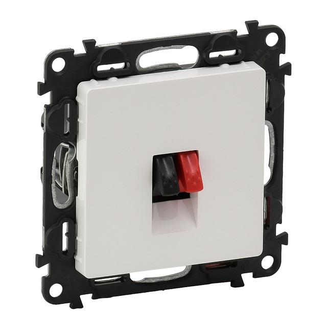 VALENA LIFE GNIAZDO GŁOŚNIKOWE BIAŁE, Legrand