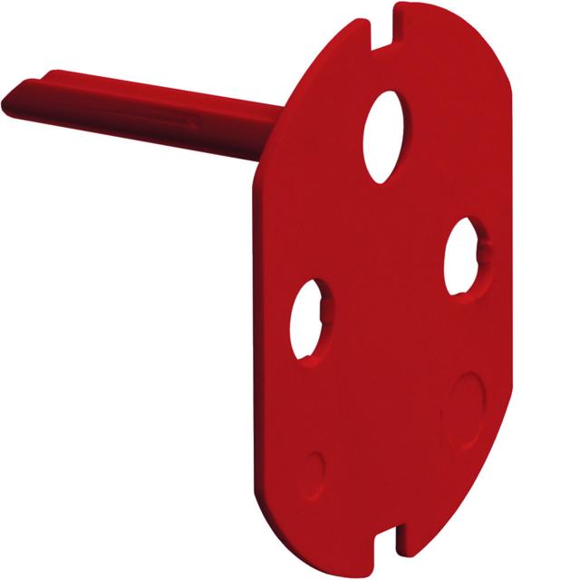 Systo Klucz do gniazda DATA z blokadą czerwony WS697 HAGER