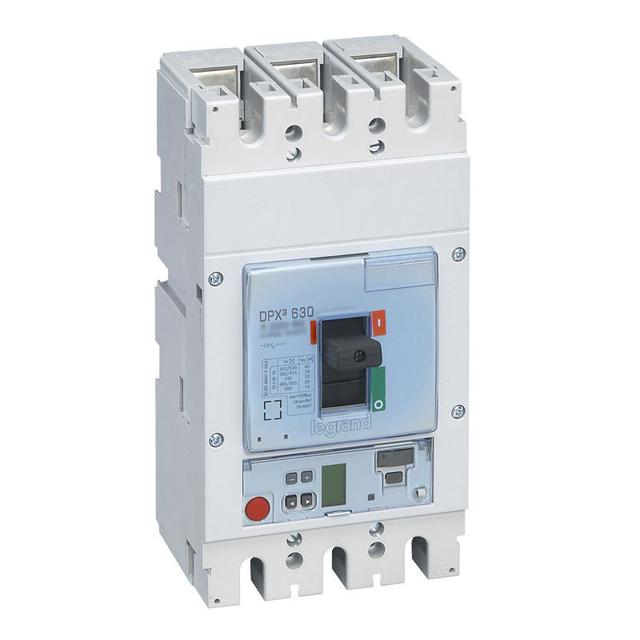 Wyłącznik DPX3 630 S2 3P 630A 70Ka 422080 LEGRAND
