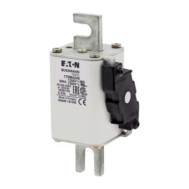 FUSE 500A 1250V 1KN/110 AR CU Wkładka szybka 500A AC 1250V rozmiar 1 53x69x138 mm aR DIN I 170M4245