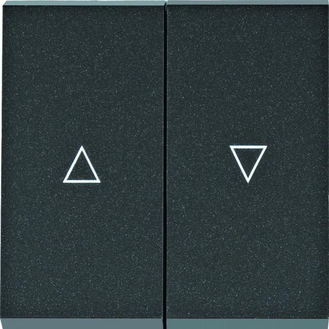 lumina Klawisze do łączników żaluzjowych, czarny