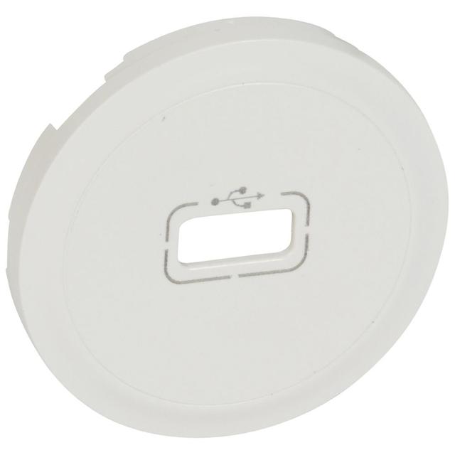 Celiane - Plakietka Gniazda Usb Biała 068253 LEGRAND
