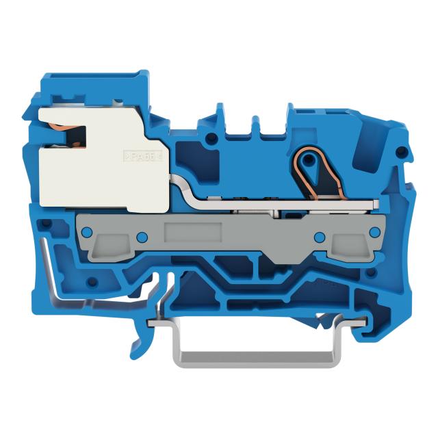 TOPJOBS złączka 1-przewodowa 6 mm2 do przewodu neutralnego niebieska