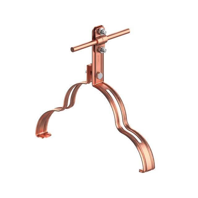 AN-15H/CU/-N Uchwyt gąsior.prof. Z-śruba WZÓR 8 H=10 cm /CU/