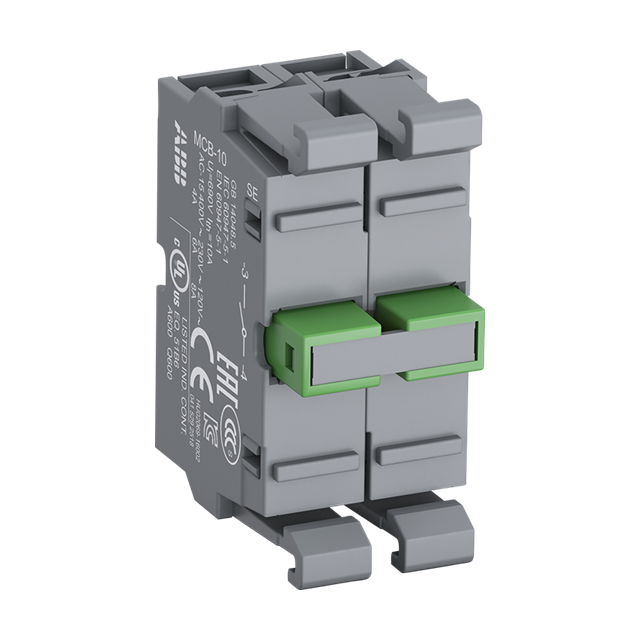 Blok styków 2NO styki pozłacane MCB-20G