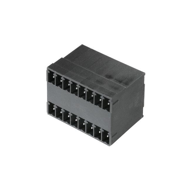 SCD 3.81/16/90G 3.2SN BK BX Wtyki PCB (złącza płyty), 3.81 mm, Liczba biegunów: 16, kąt odejścia: 90° /36szt./ 1973160000 WEIDMÜLLER