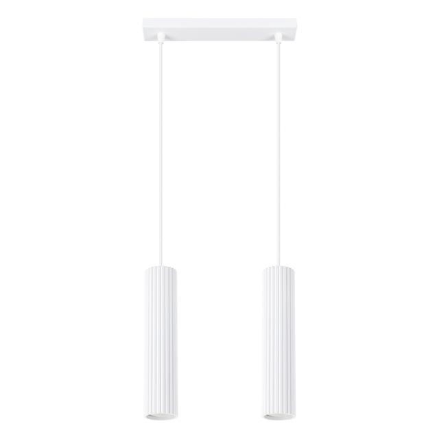 Sollux Lampa wisząca KARBON 2 biały SL.1536