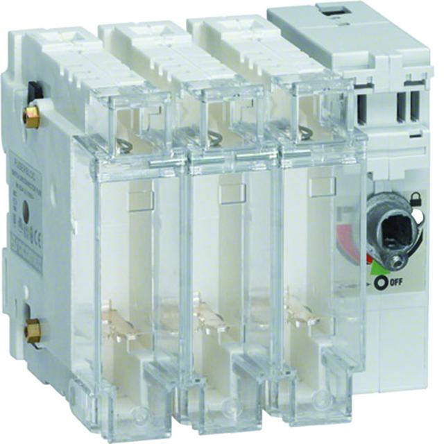 Rozłącznik izolacyjny z bezpiecznikami 3P NH000 63A HFD306 HAGER