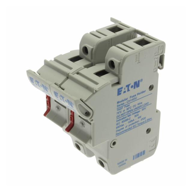 2 Pole 14x51 MFH Neon Indicator Podstawa wkładki cylindrycznej 14x51 2P 50A 690VAC wskaźnik CH142DIU