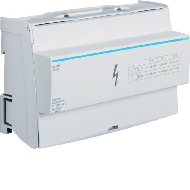 Blok rozdzielczy 4P 160A KJ160A HAGER
